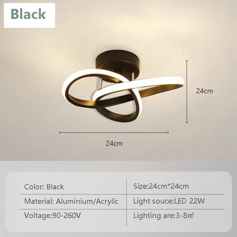 

Современный светодиодный потолочный светильник, линейные светильники, проход, лестница, коридор, балкон, гардероб, вход, коридор отеля, домашний декор, светодиодное освещение, блеск Warm white-No RC