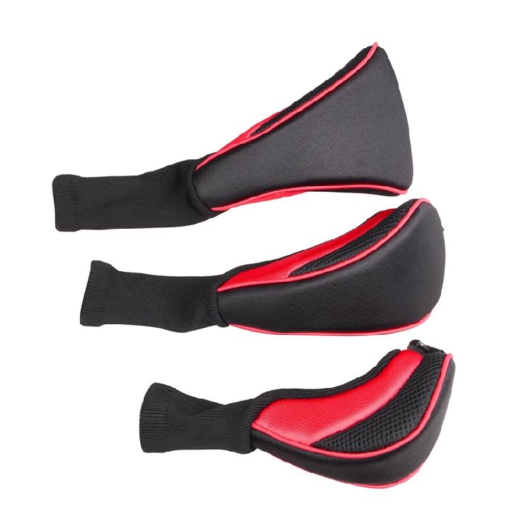 3Pcs Golf for Head Cover for Fairway Woods Driver Hybrids, for w/Interchangeable