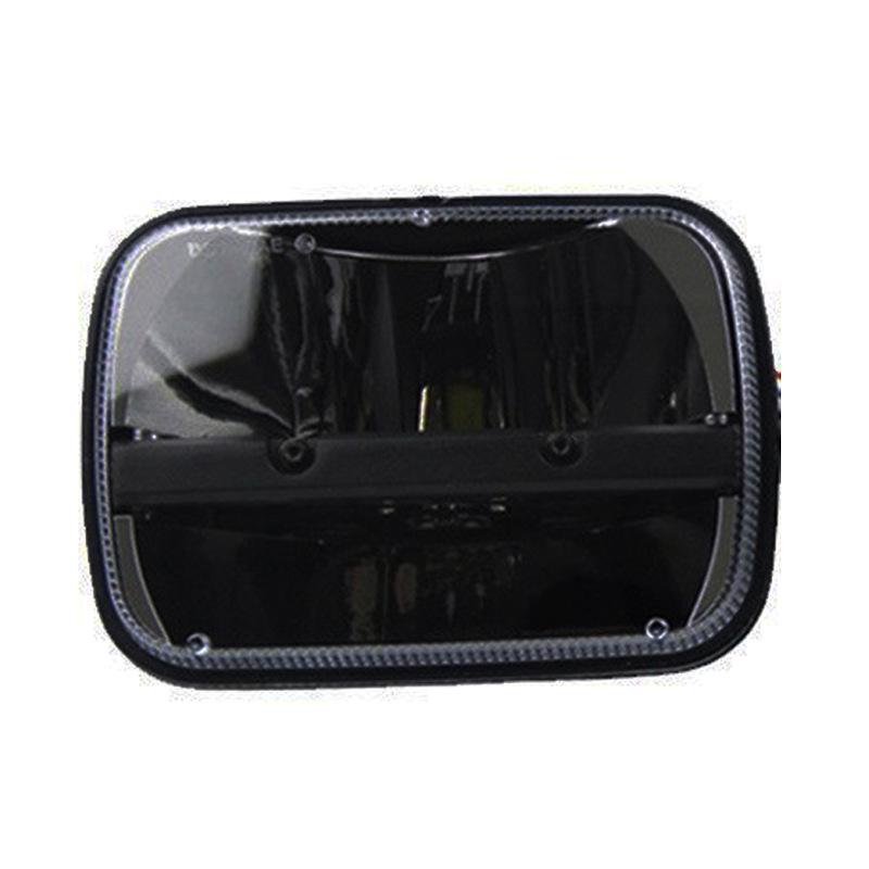 7-Inch Square LED Headlights for Wrangler Cherokee Trucks with Daytime Running Lights