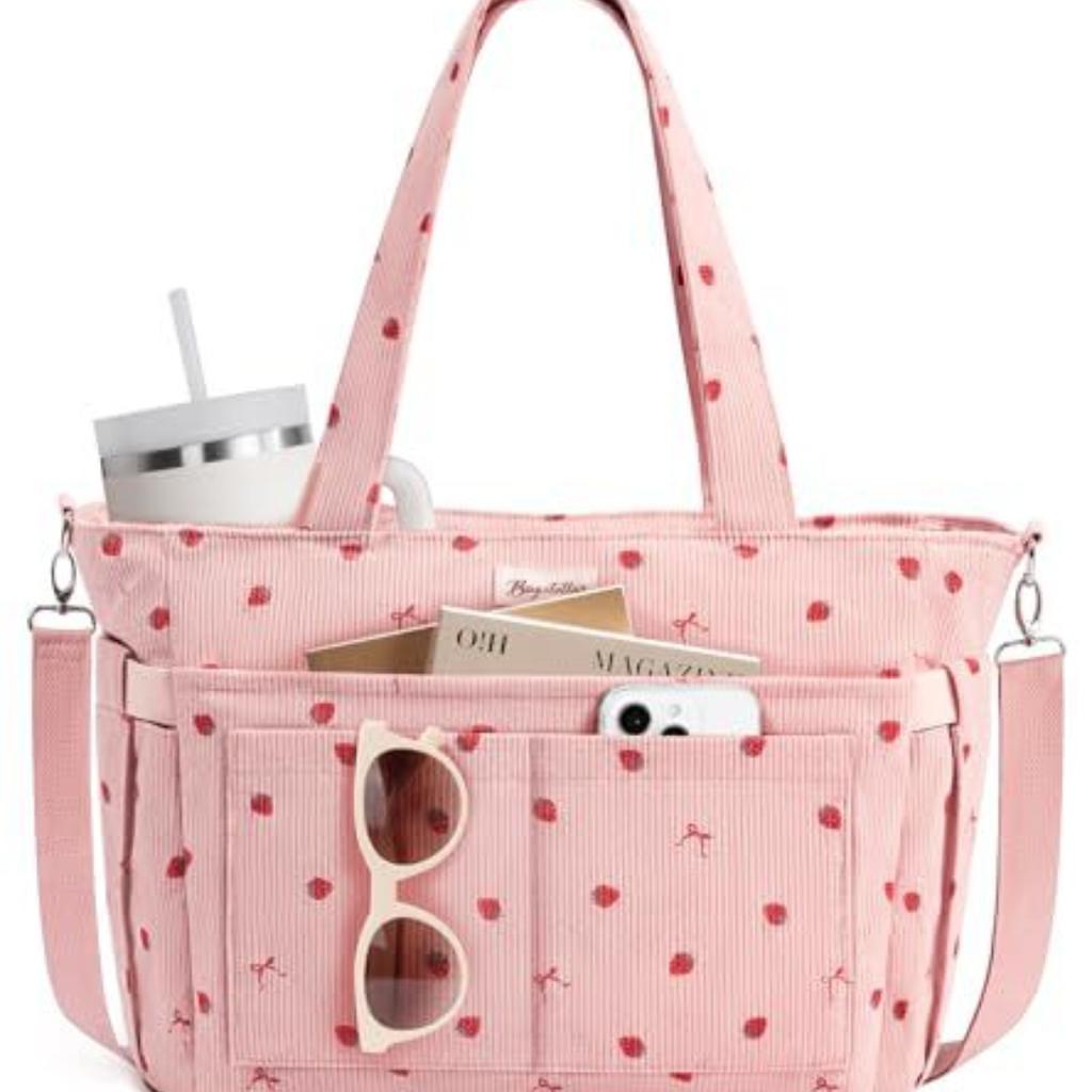 Women's Printed Large Capacity Tote Bag New Trendy Shoulder Bag