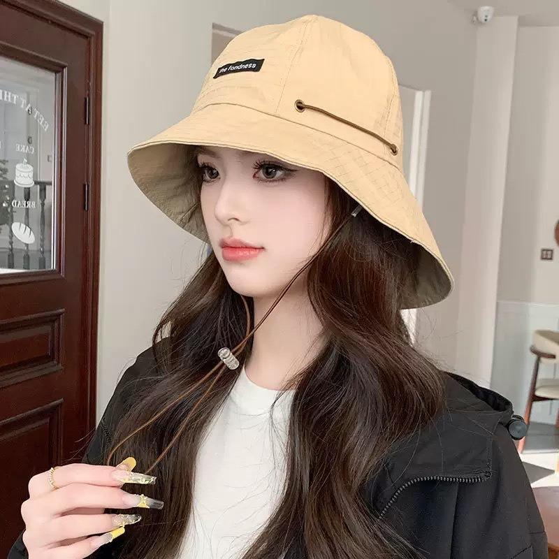 Men's Women's Summer Outdoor Camping Neck Protection Basin Hat Japanese Style Large Eave Sunshade Leisure Sun Protection Waterproof Hat