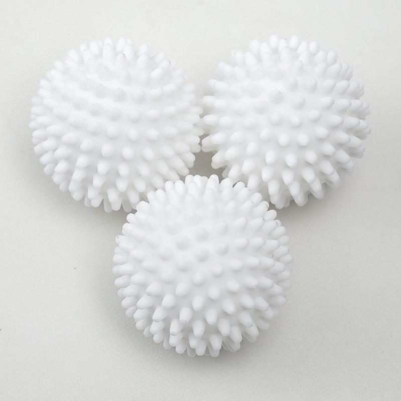 5Pcs Anti Winding Laundry Ball Circular Pure White Magic Cleaning Drum Washing Machine For Dirt Removal And Knotting