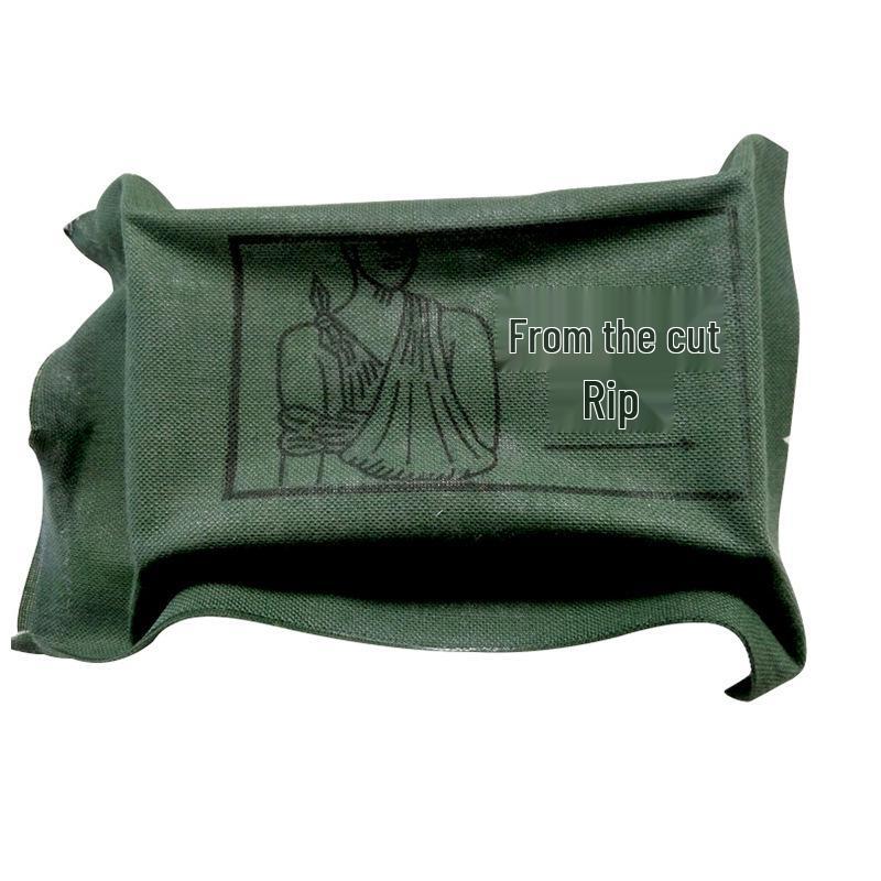 Kit de bandage hémostatique triangulaire compressé de premiers secours médicaux pour usage extérieur