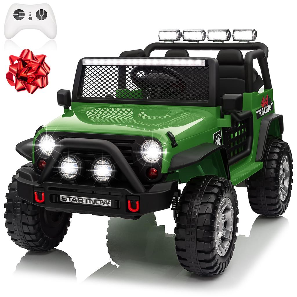 Joyracer 24V Ride On Toys Truck with Remote Control, 2 Seater 800W 9AH Powered Ride On Electric Car, Bluetooth MP3 Music, 4 Whee