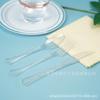 Party Birthday Spot Disposable Knives, Forks And Spoons Plastic Tableware Festive Party Dovetail Knives, Forks And Spoons Foreign Trade