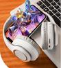 Wireless Bluetooth Low Lightweight and 40mm HD Driver Instructions for Web and Zoom Calls 5.3 Over-Ear Headphones, Latency, Closed-Back Design,