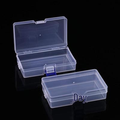 PP Lockable Plastic Storage Box for Jewelry, Beads, Fishing Gear, and Stationery Display.