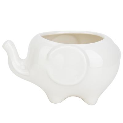 1 SZT. Ceramiczna żywiczna doniczka na sukulenty, pojemnik na rośliny, doniczka, sadzarka, ogród L