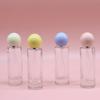 Colorful Round Ball Cap 30ML Small Cylinder Premium Perfume Bottle Portable Dispensing Cosmetic Spray Glass Bottle
