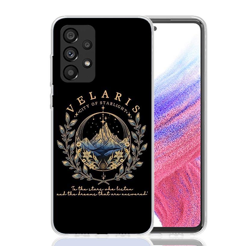 A Court of Mist Fury Sarah J Maas Phone Case For Samsung Galaxy A17 A16 A14 A15 A13 A57 A56 A54 A55 A53 A37 A36 A34 A35 A33 A26