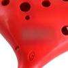 12 Hole Pottery Flute ABS Plastic Ocarina Musical Instrument with Carrying Bag Accessories for Music Lover and Beginner