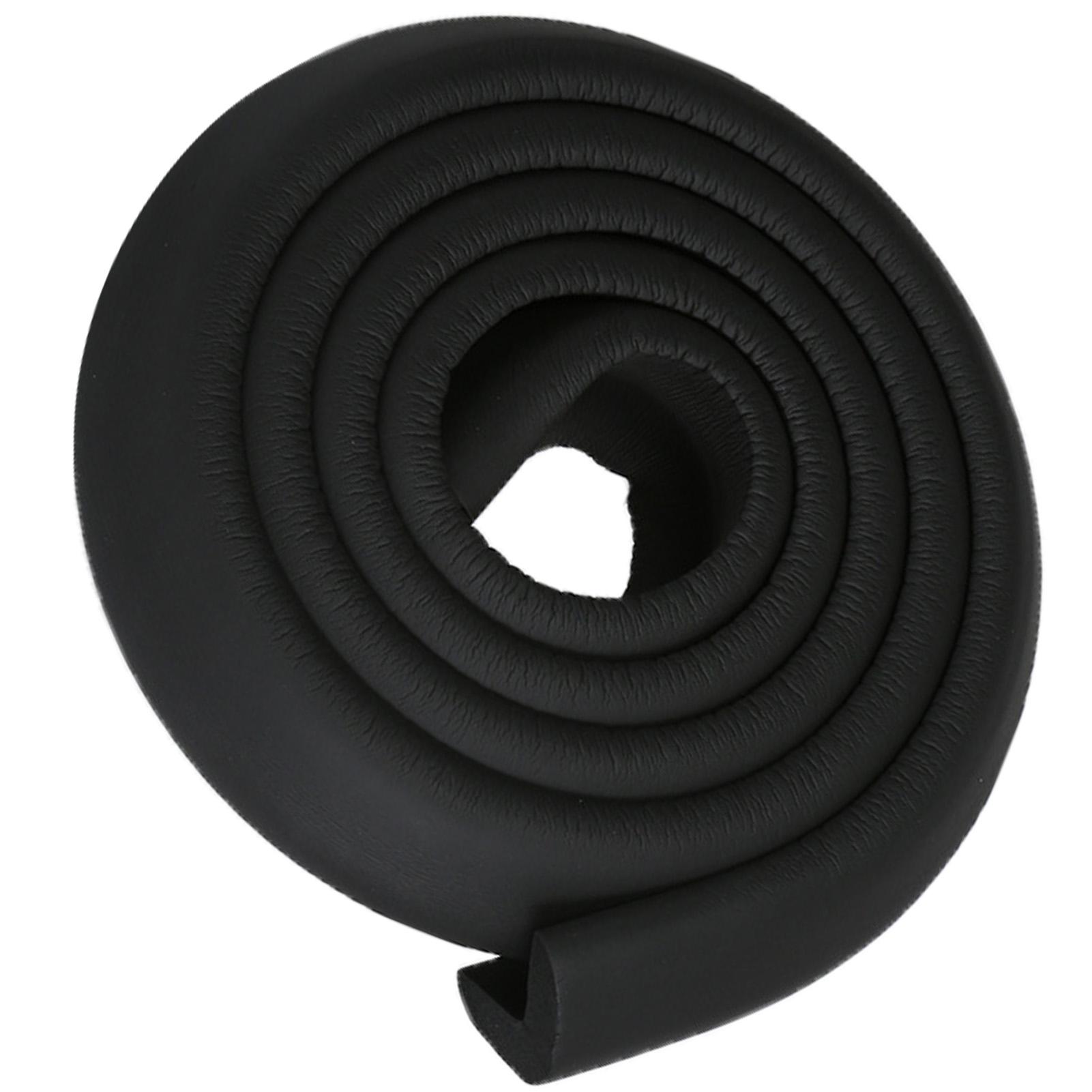 

Baby Proofing Edge Corner Protector L Shape Soft Collision Knock Cushion for Home KindergartenBlack чёрный