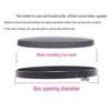 Speaker Grille Decorative Ring: Protective Car Subwoofer Cover, 1-10 inches, No Holes