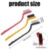 Stove Cleaning Brush Metal Fiber Brush Strong Decontamination Small Gaps Cleaning Kitchen Tool
