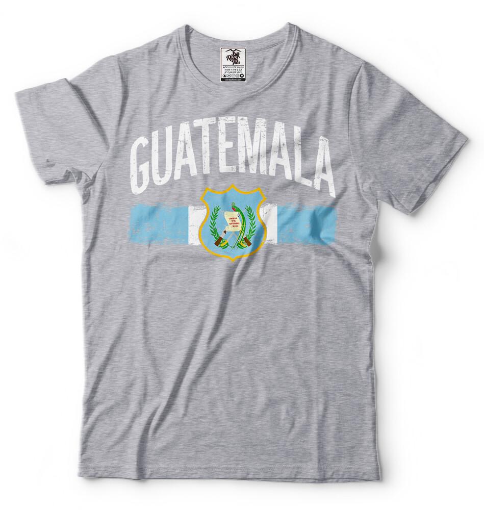 Guatemala Distressed Landesflagge Guatemaltekischer Stolz Herren T-Shirt Guatemalteco
