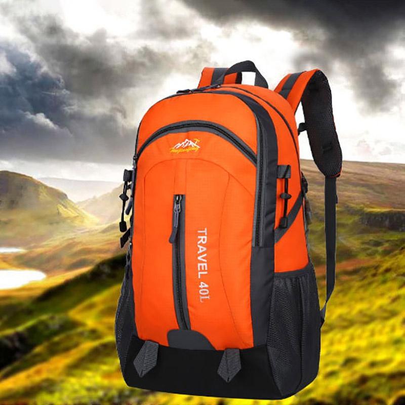 Spacious 40l Usb Breathable Charging Outdoor Sport Travel Camping Hiking Backpack