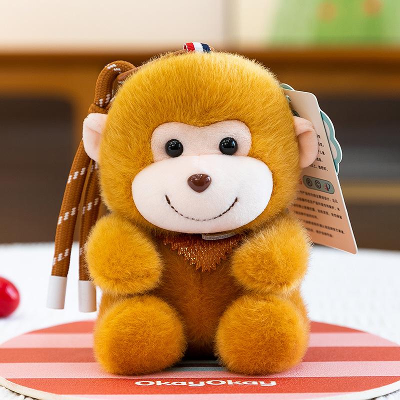 15cm Cute Animal Red Panda Fox Plush Toy Kawaii Penguin Capybara Duck Lamb Rabbit Sloth Plushie Appeasing Birthday Gift