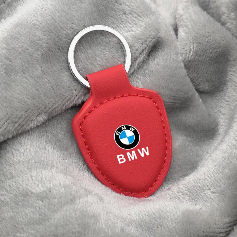 Car Vintage Leather Keyrings Styling Metal Logo Keychain for BMW X1 X3 X4 X5 E46 E90 F20 E60 E39 F10 M1 M2 M3 M5 M6 E87 M Power pdzp71