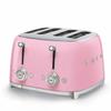 Toaster Smeg Pink 4-Slice TSF03PKEU