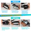 Door Rearview Mirror Lens Heated Rearview Mirror Glass For Ford F150 2011-2014 4L3Z-17K707-DB 4L3Z-17K707-DA BL3Z-17K707-E