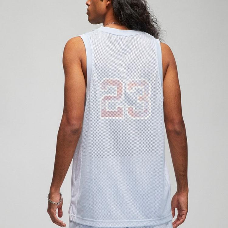 Jordan Alphabet Logo Basketball Vest Men Tops Gray DM1875-085