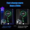 66W Car Charger Quick Charge Cigarette Lighter Adapter 4-Port USB A+USB C Fast Charging Phone Charger For IPhone