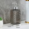 430ml Láhev na pleťové mléko Průhledná Tekuté mýdlo na ruce Luxusní Dávkovač mýdla Koupelna