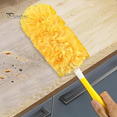 10 pezzi Spolverino elettrostatico per polvere Compatibilità versatile Strumento di attrazione della polvere Spolverino per pulizia a 360 gradi per impieghi gravosi