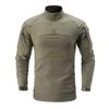 Taktisches Camouflage Langarmshirt Outdoor Wandern Camping Schießsport Atmungsaktiv Langlebig Militärstil