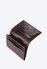 Porte-cartes de visite en cuir pour homme Wittchen avec monogramme Marron Cuir naturel