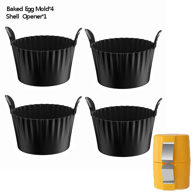 Silicone Ramekins Reusable Air Fryer Egg Poacher Food Grade Silicone Egg Poaching Cups Non-Stick Round Silicone Baking Cups