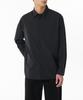 Relaxed Lightweight Nylon Shirt [Black]