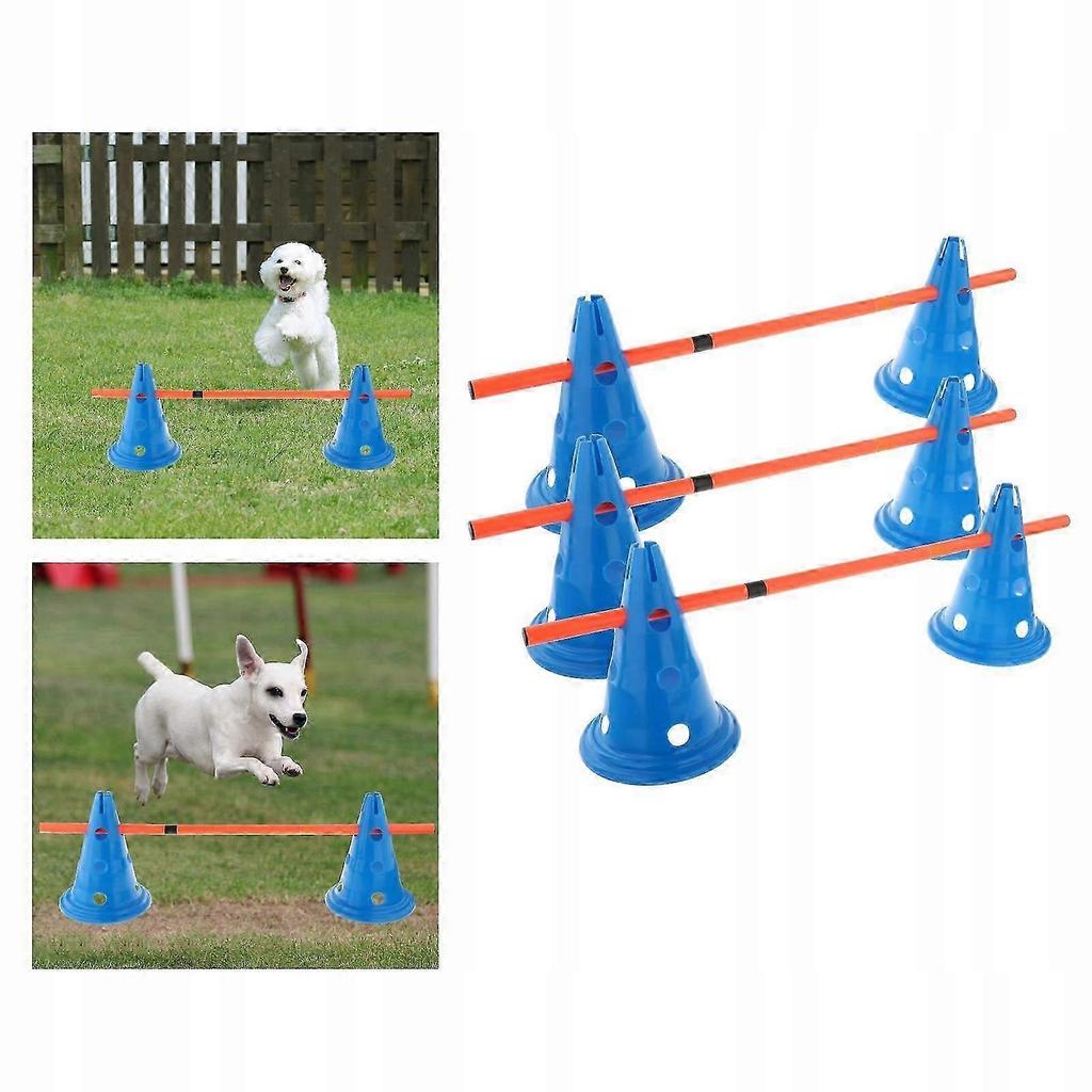 26-27 Obstacle course for jumping over hurdles Equipment