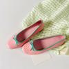 New Niche Mary Jane Shoes for Women, Bow and Pedal Ballet Shoes