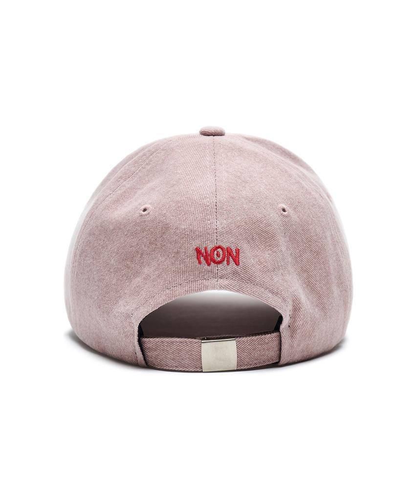 Nontaib Wappen Washed Ball Cap (Beige Pink)