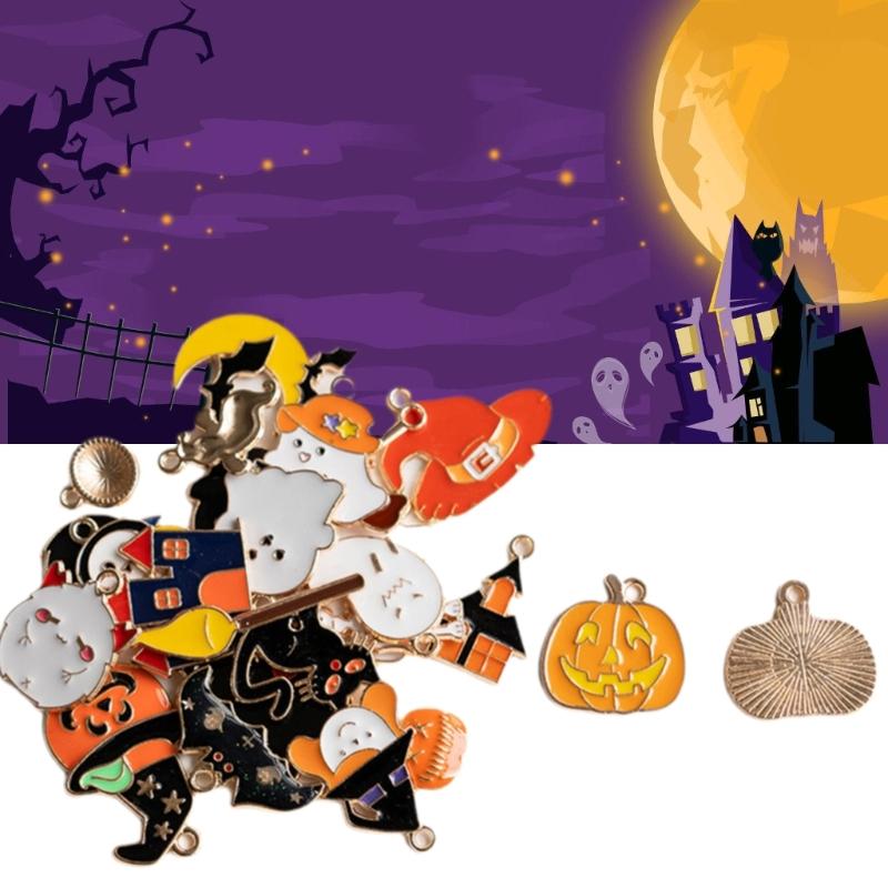 Stilvolle Halloween-Hängedekorationen Festival Miniatur Halloween Hängeset für Indoor Gruselige Dekorationen