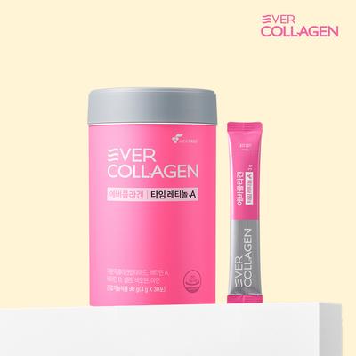 Ever Collagen Time Retinol A 1 Month Supply Kim Hye-soo Low Molecular Tripeptide Inner Beauty