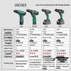 Green Forest 21V Brushless Cordless Impact Drill/Driver CN plug (adapter included)