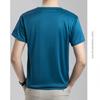 Sommer Eisseide T-Shirt Herren Kalt Kurzarm O-Ausschnitt Stretch Schnelltrocknend Atmungsaktiv Sport Shirt T-Shirt Herren