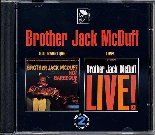 

CD JACK MCDUFF - HOT BARBEQUE/LIVE CDBGPD053 BGP 1993 UK Jazz Used