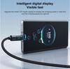 Yesido Ca158 Usb-C Type-C Cable With Digital Display 1.2M Black