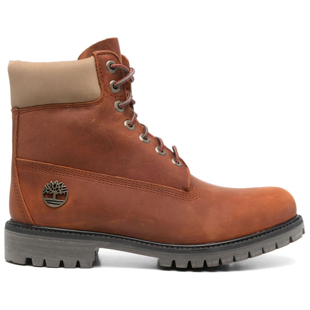 Timberland Premium Series Comfortable Short Boots Men boots Brown A2P6WEJD