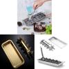 304 Stainless Steel Ice Cube Tray With Fast Freezing For Home Bar Use