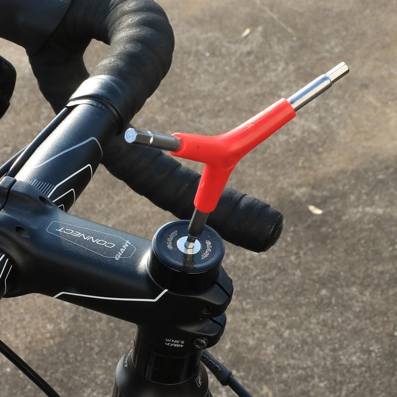 Mountain Bike 4MM/5MM/6MM Three Pronged Hexagonal Wrench, Multifunctional Three Pronged Wrench