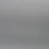 Car Wrapping Film 2 pcs 4D Silver 100x150 cm + 50x150 cm