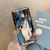 Tarotkarte Der Eremit Hülle Für iPhone 17 Air 14 16 15 11 12 13 Pro Max 12 mini XR 15 16 Plus 16e Rückseite Schutzhülle