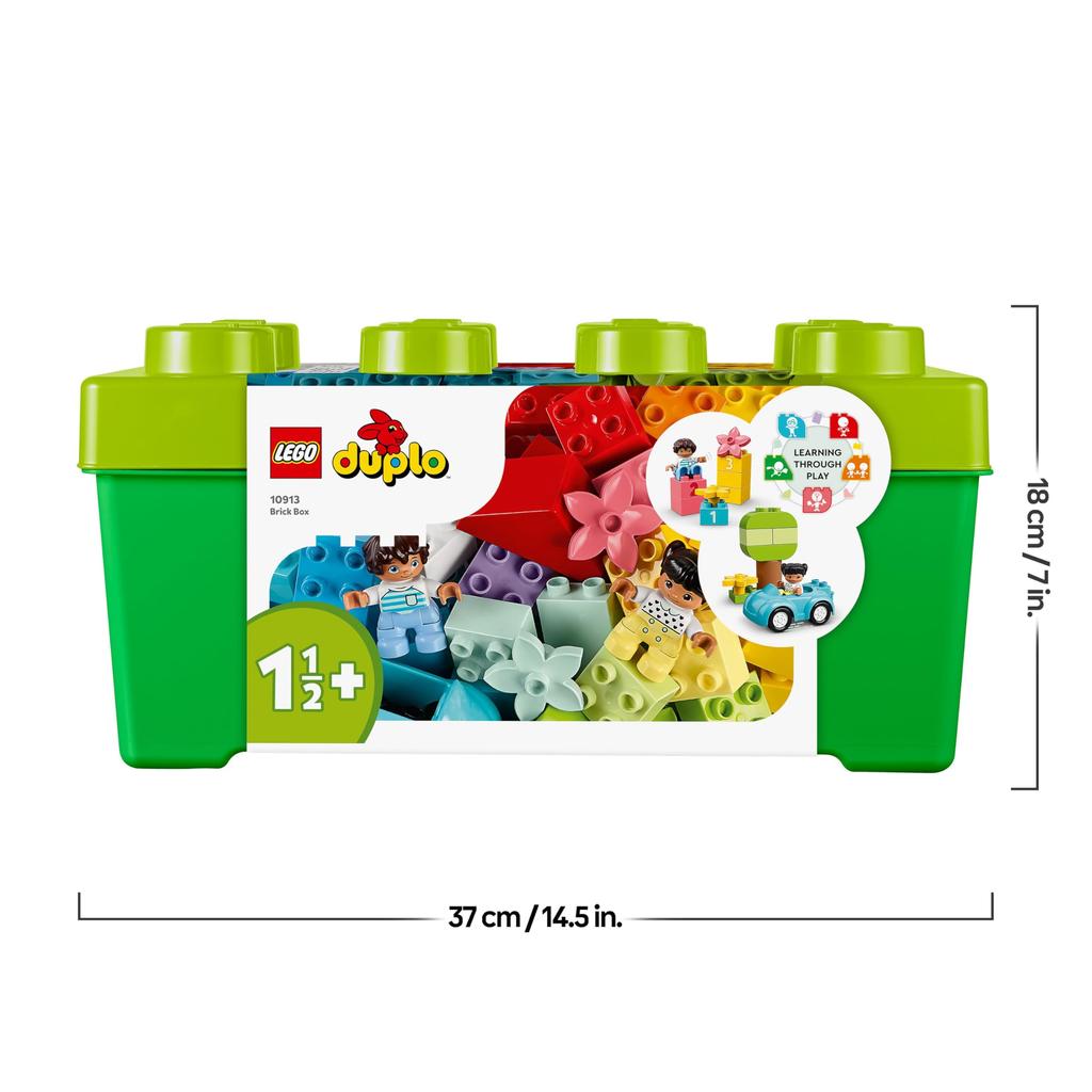LEGO DUPLO Deluxe Container Set Educational Toy for Toddlers Creative Play Suitable for 1.5 Years and Up