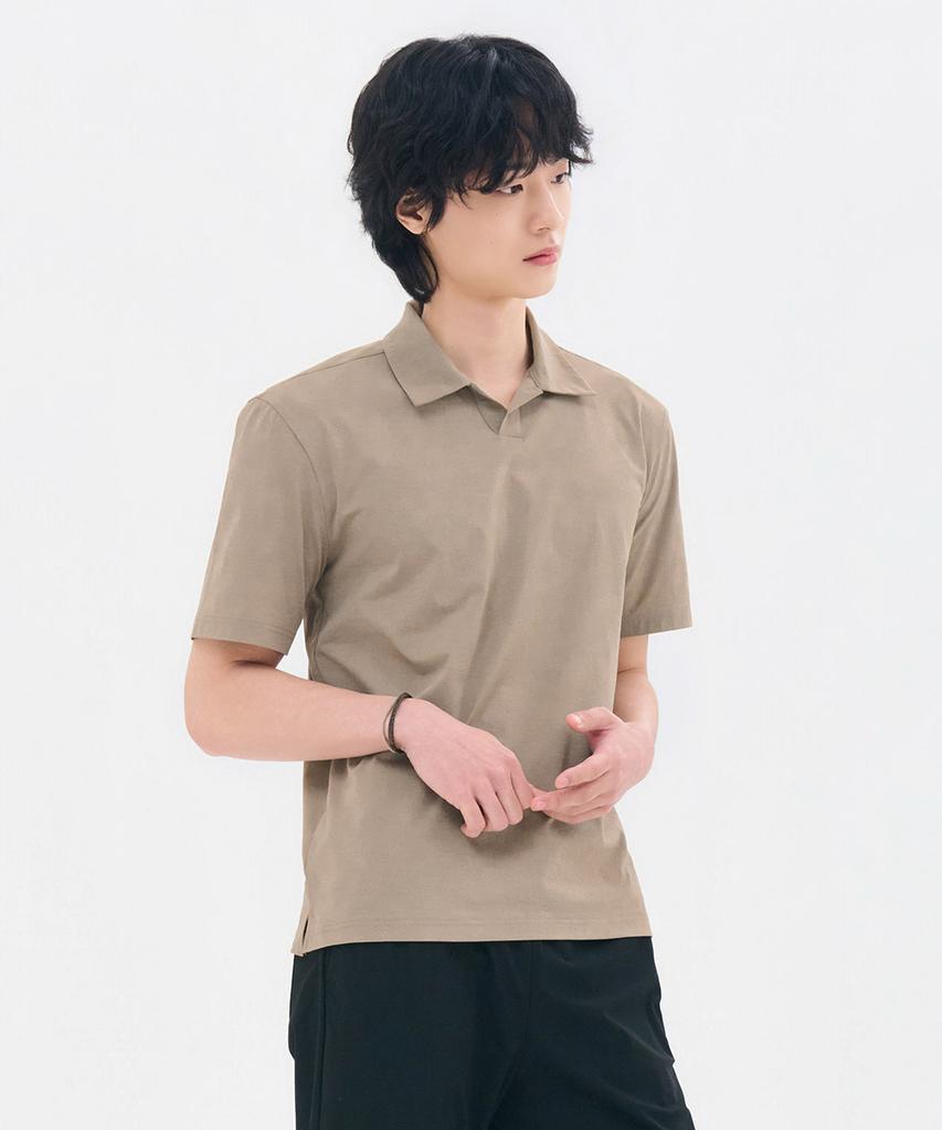 CHASECULT Men'S Cool Open Collar Short Sleeve T-Shirt-Fcrk5715E0X
