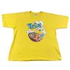 Trix Rabbit Cereal T-Shirt XL Yellow 90s Cartoon Graphic Tee Single Stitch Vtg