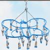 Butterfly Windproof Multifunctional Clothes Drying Rack and Hanger for Socks and Underwear